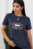 Leopard Lip Distressed T-Shirt