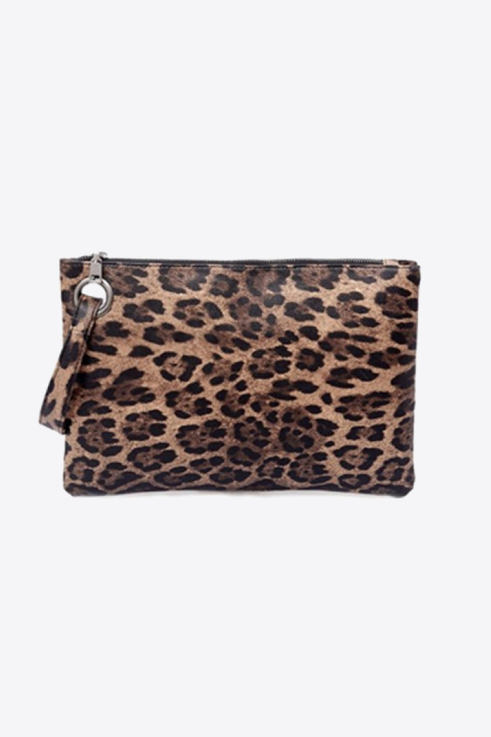 Leopard PU Leather Clutch - Handbag - FITGGINS