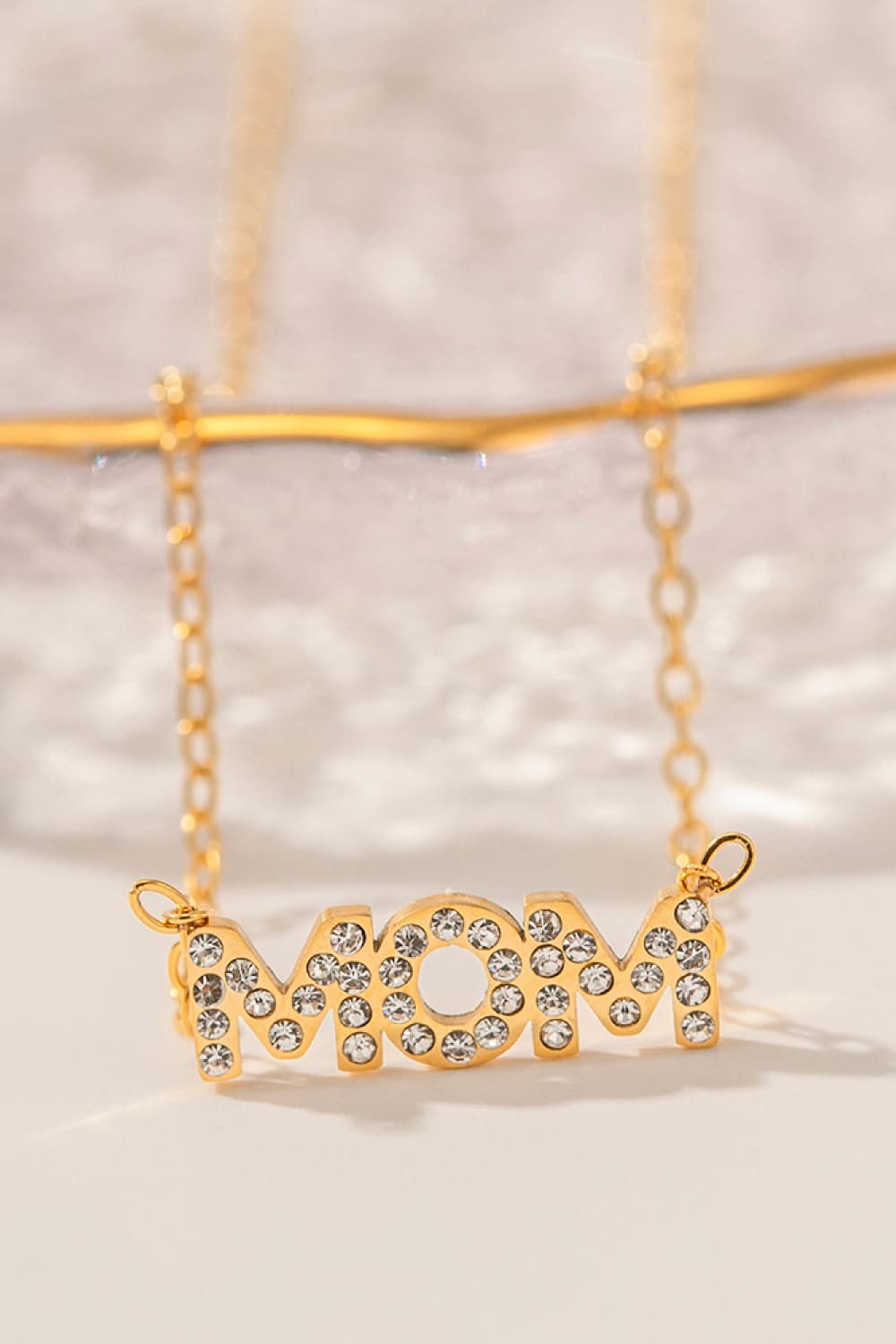 MOM Stainless Steel Necklace - Necklaces - FITGGINS