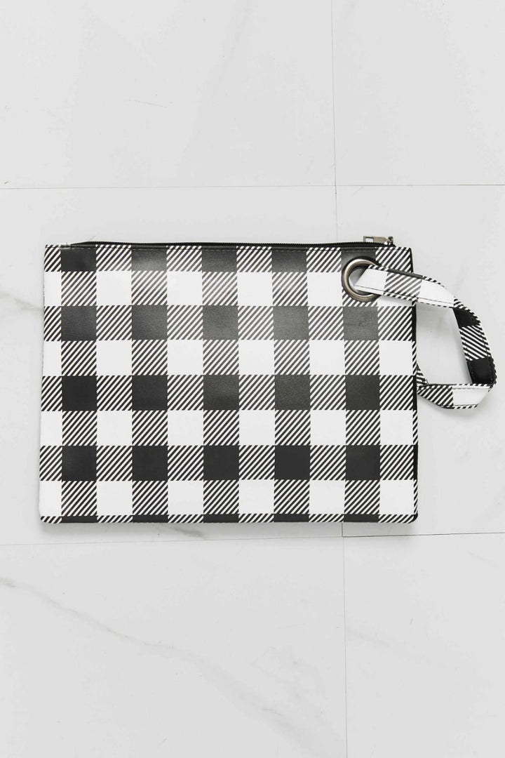 Make It Your Own Printed Wristlet - Handbag - FITGGINS