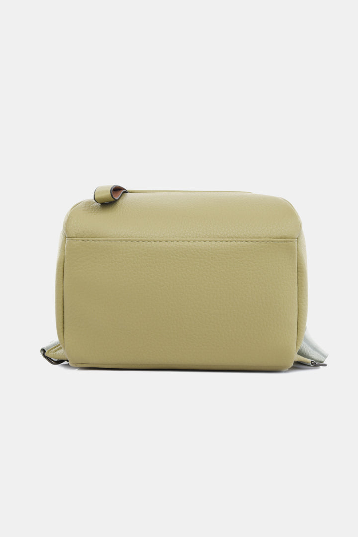 Medium PU Leather Backpack - Handbag - FITGGINS