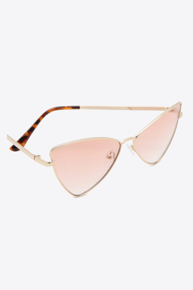 Metal Frame Cat-Eye Sunglasses - Sunglasses - FITGGINS