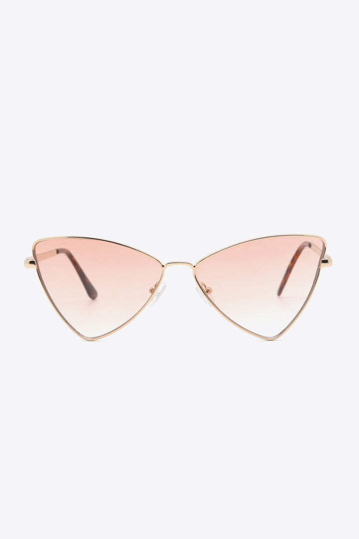 Metal Frame Cat-Eye Sunglasses - Sunglasses - FITGGINS