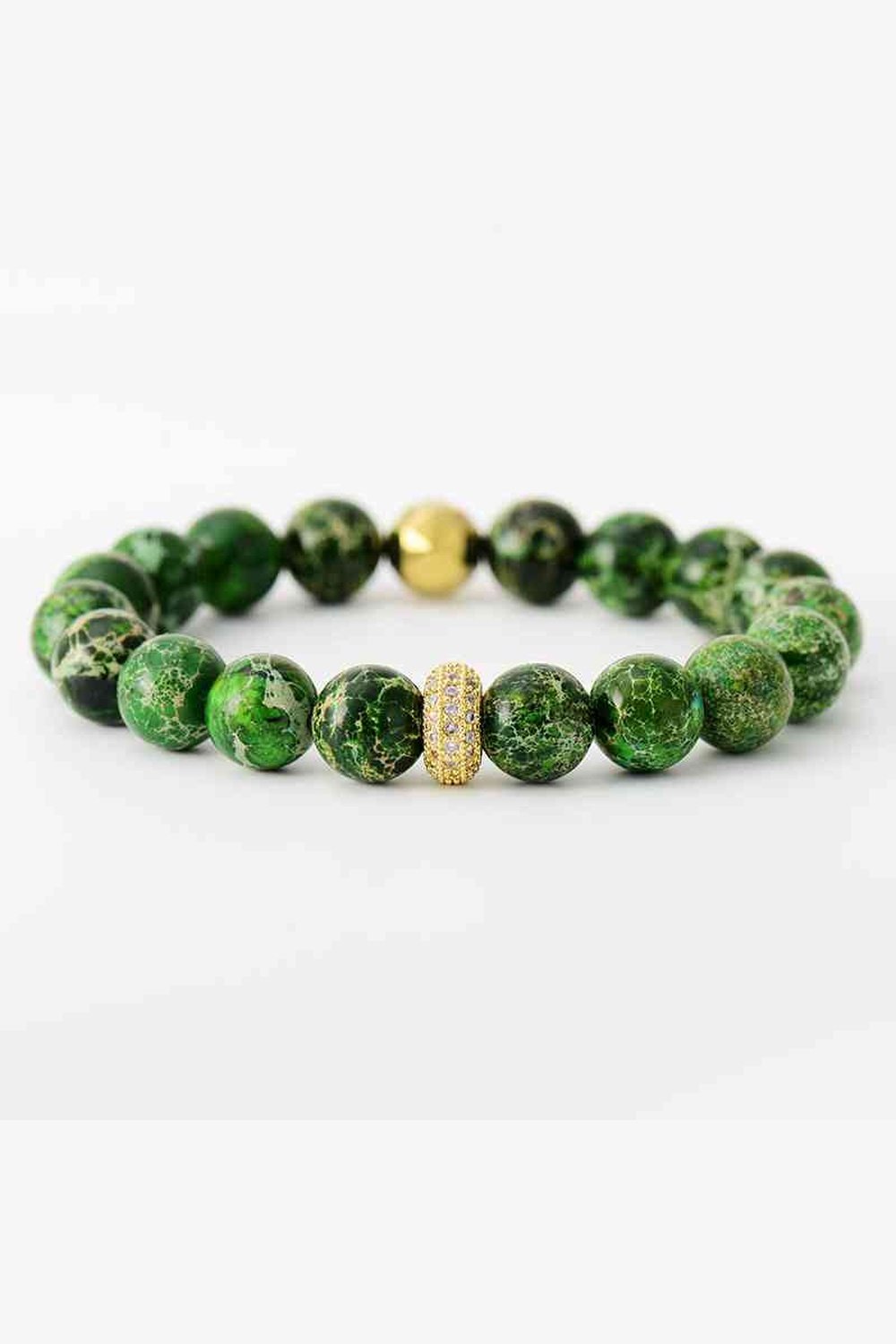 Natural Stone Beaded Bracelet - Bracelets - FITGGINS