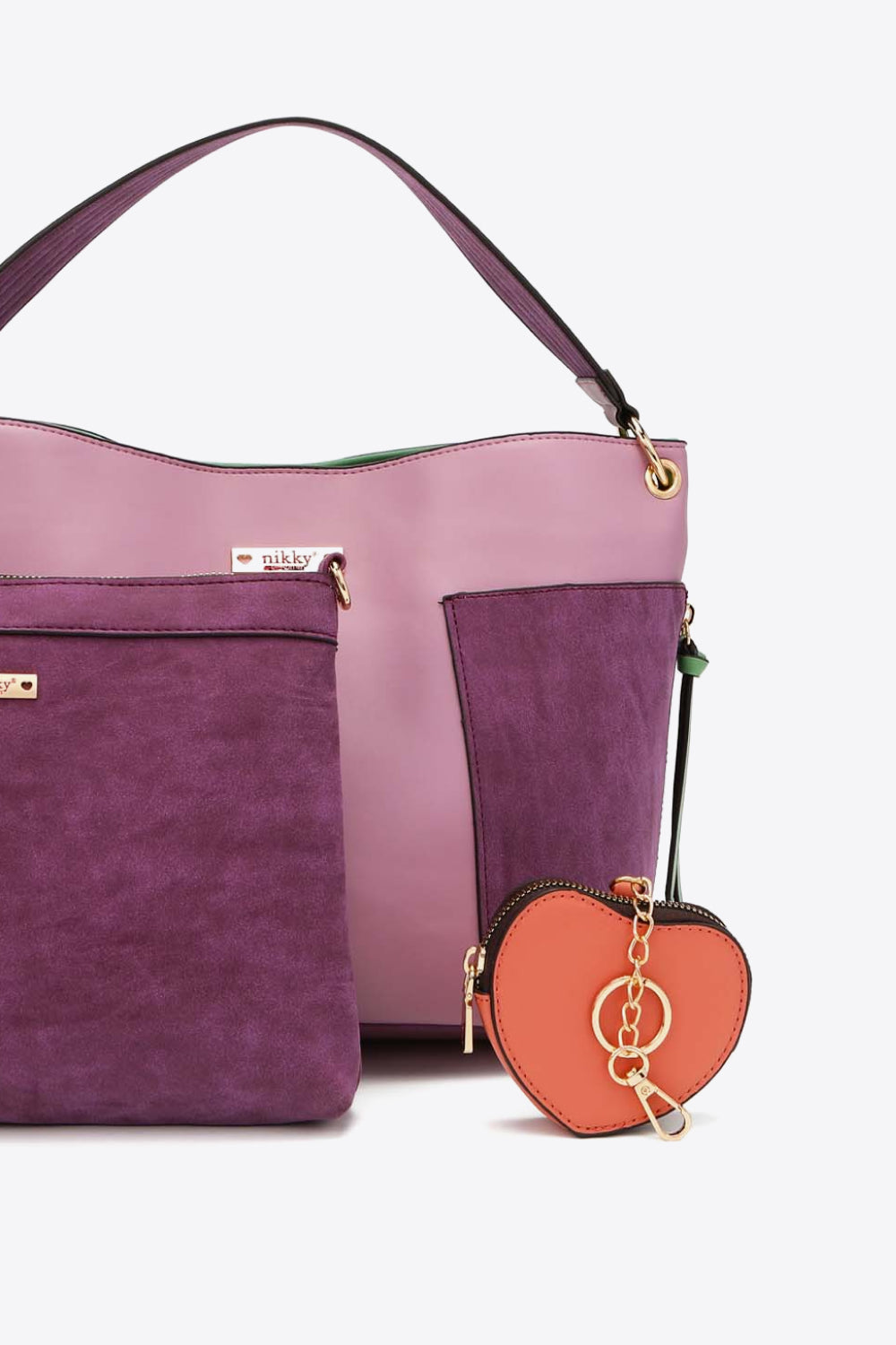 Nicole Lee USA Sweetheart Handbag Set - Handbag - FITGGINS