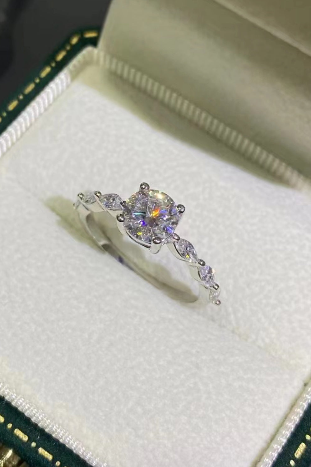Now I See 1 Carat Moissanite Ring - Rings - FITGGINS