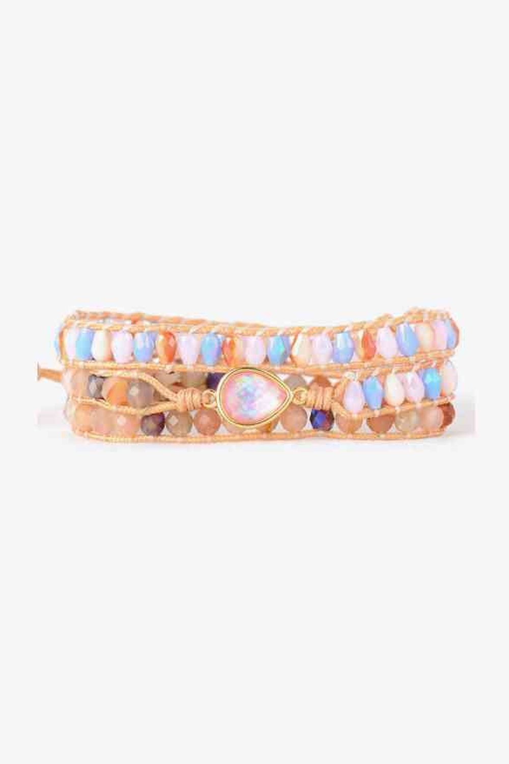 Opal Beaded Bracelet - Bracelets - FITGGINS