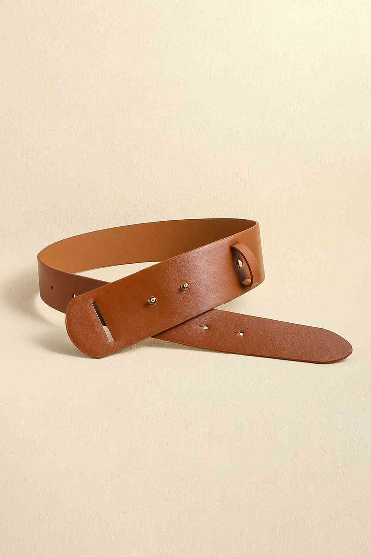 PU Leather Belt - Belt - FITGGINS