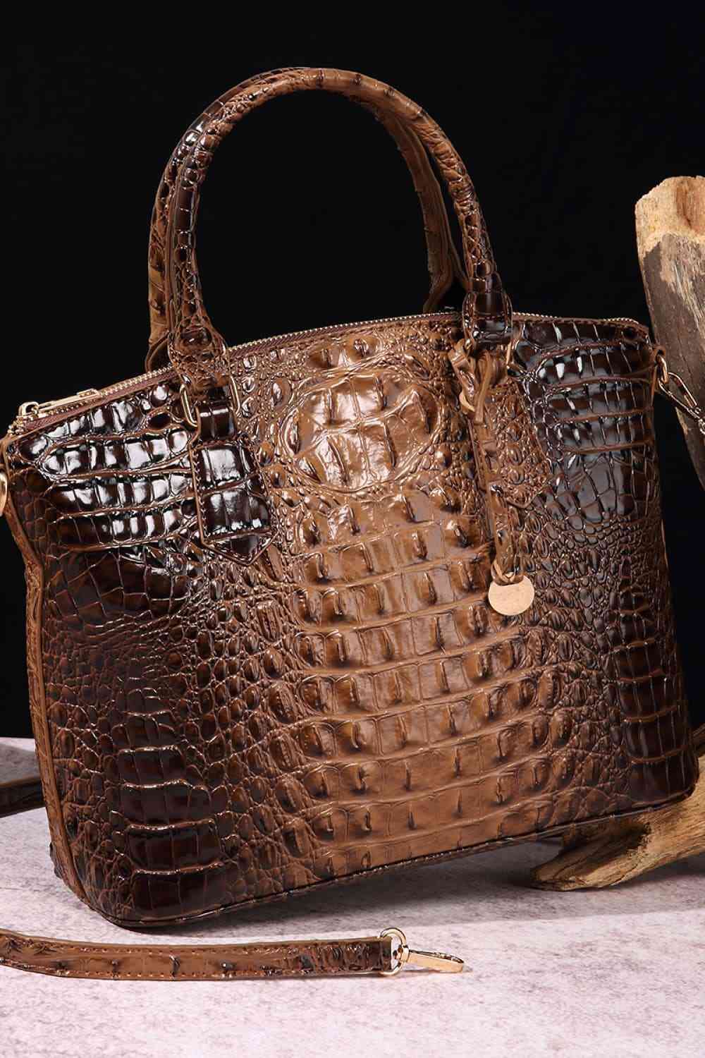 PU Leather Handbag - Handbag - FITGGINS