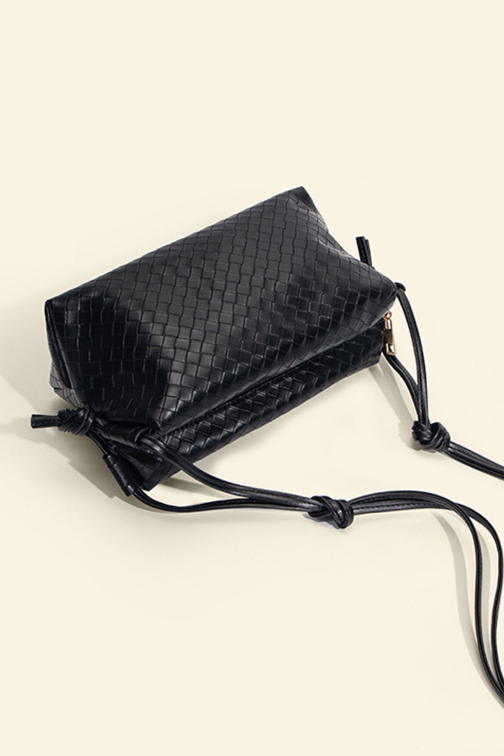 PU Leather Knot Detail Shoulder Bag - Handbag - FITGGINS