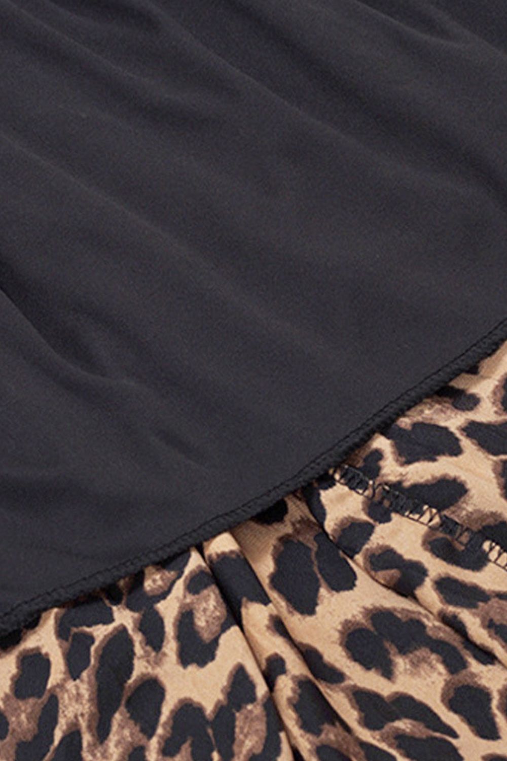 Plus Size Leopard Print Midi Skirt - Skirts - FITGGINS