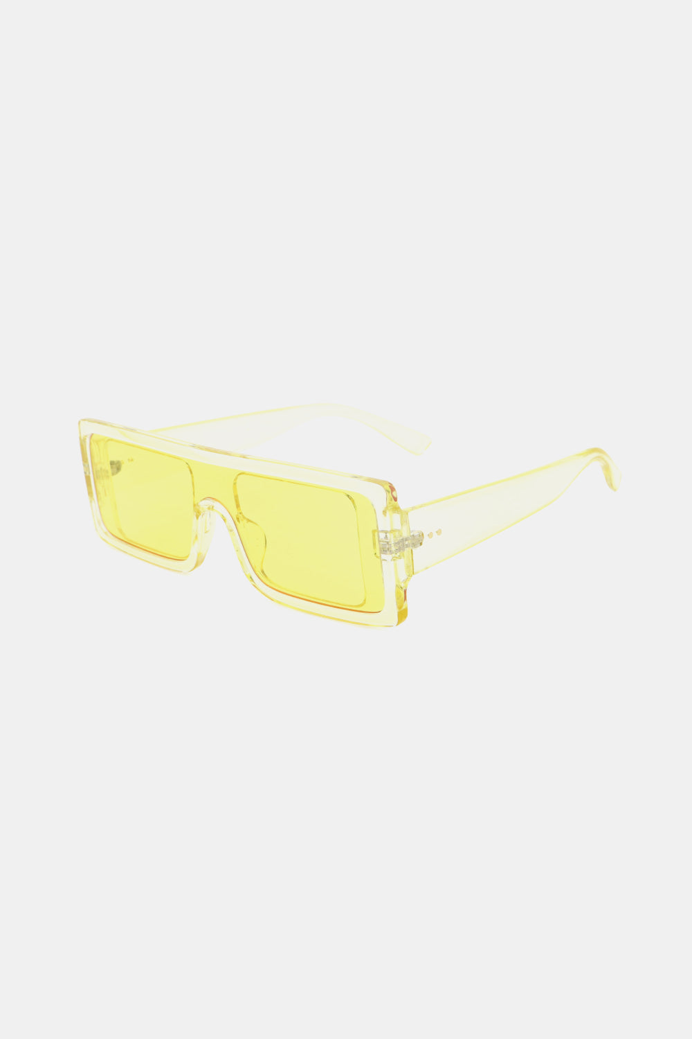 Polycarbonate Frame Rectangle Sunglasses - Sunglasses - FITGGINS