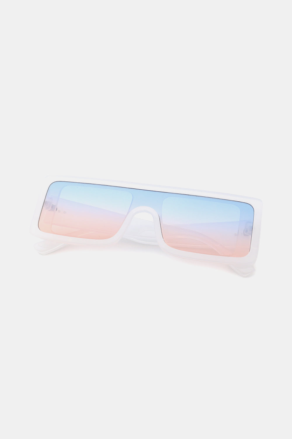 Polycarbonate Frame Rectangle Sunglasses - Sunglasses - FITGGINS