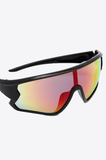 Polycarbonate Shield Sunglasses - Sunglasses - FITGGINS