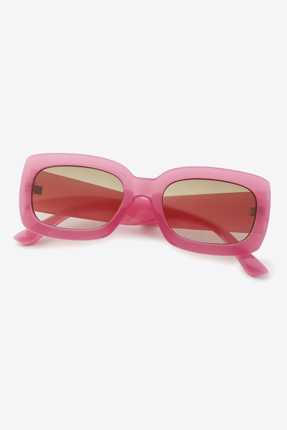 Polycarbonate Frame Rectangle Sunglasses - Sunglasses - FITGGINS