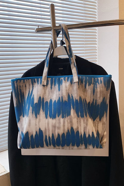 Printed PU Leather Tote Bag - Handbag - FITGGINS