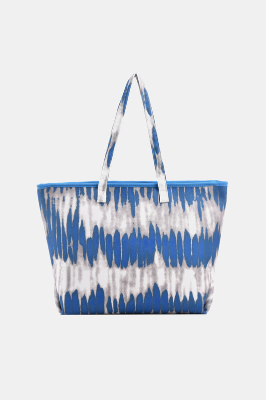 Printed PU Leather Tote Bag - Handbag - FITGGINS