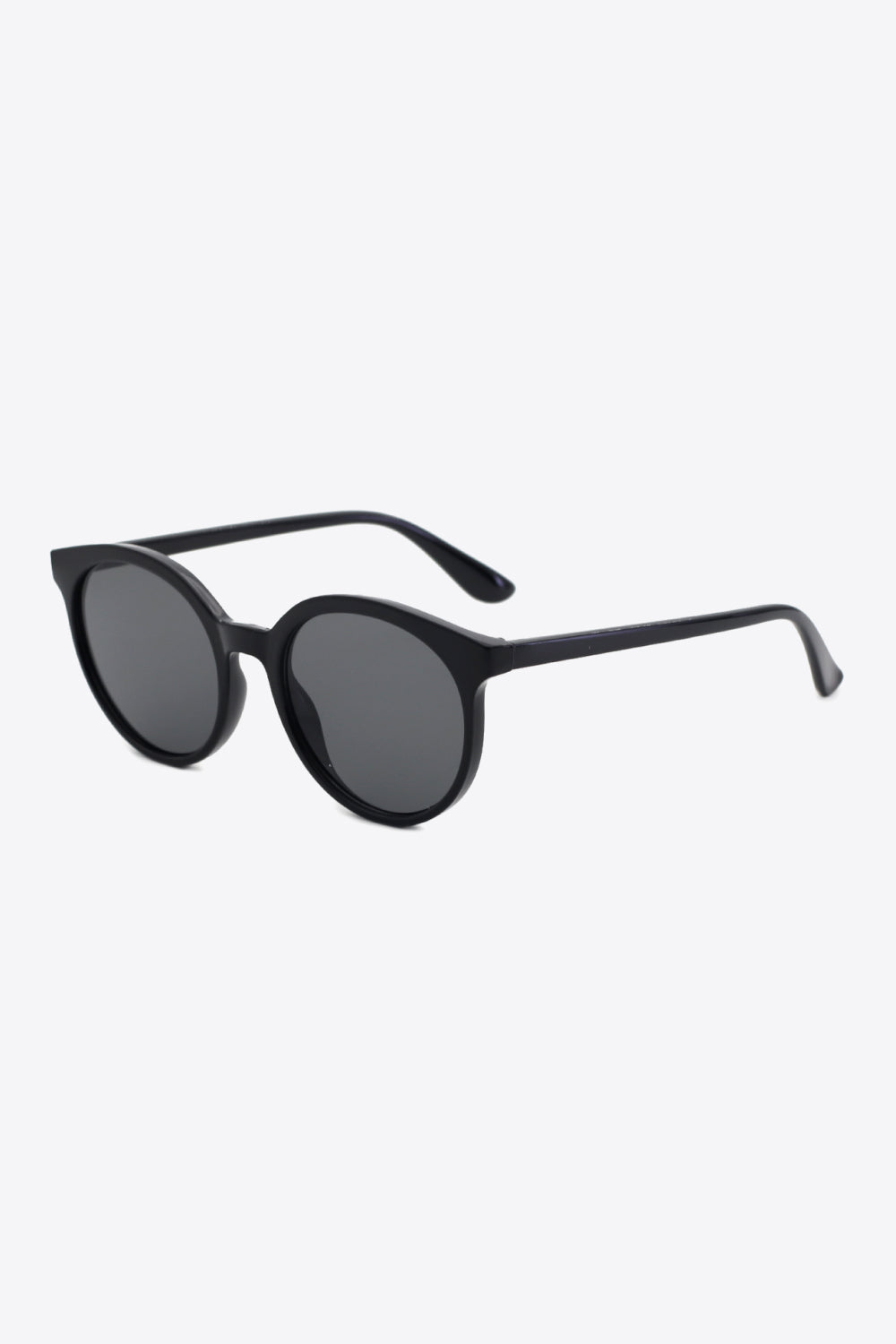 Round Full Rim Polycarbonate Frame Sunglasses - Sunglasses - FITGGINS