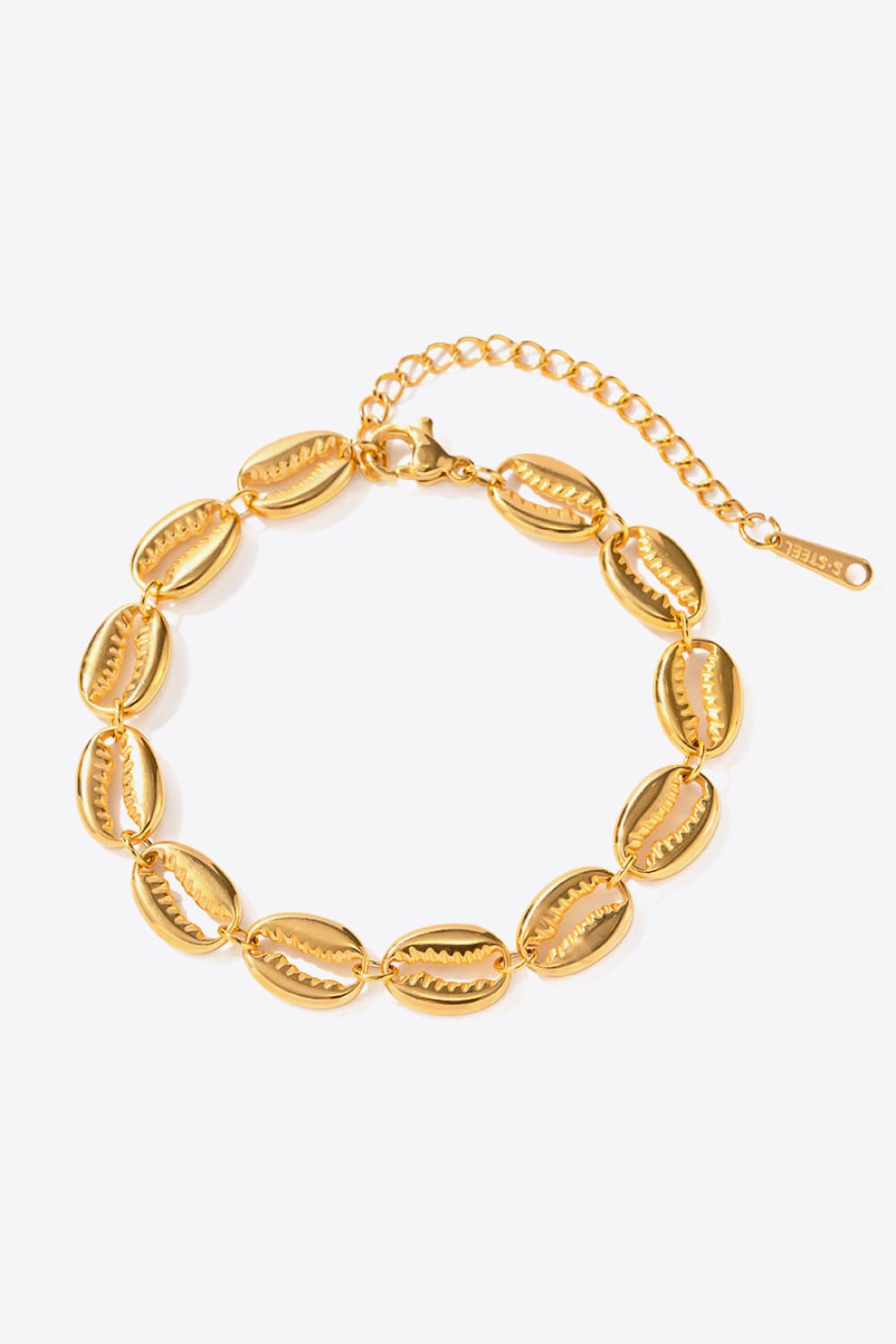 Shell Stainless Steel Bracelet - Bracelets - FITGGINS