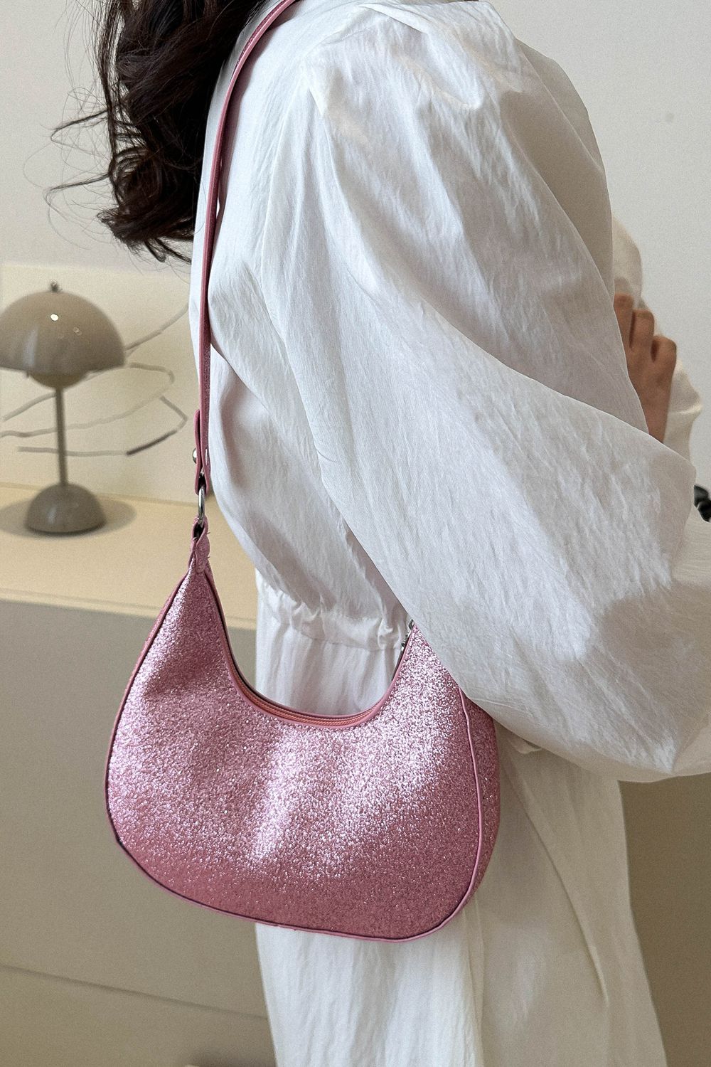 Small Glitter Shoulder Bag - Handbag - FITGGINS