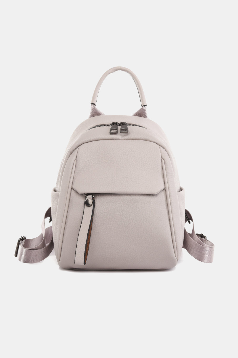 Small PU Leather Backpack - Handbag - FITGGINS