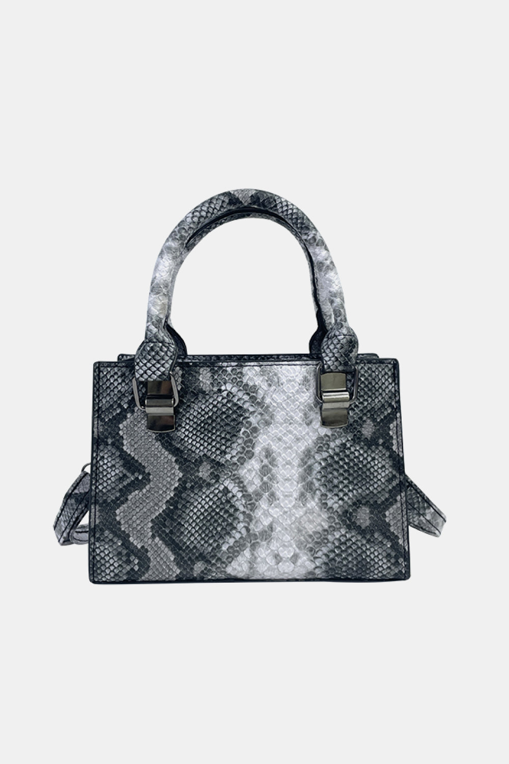 Snakeskin Print PU Leather Handbag - Handbag - FITGGINS