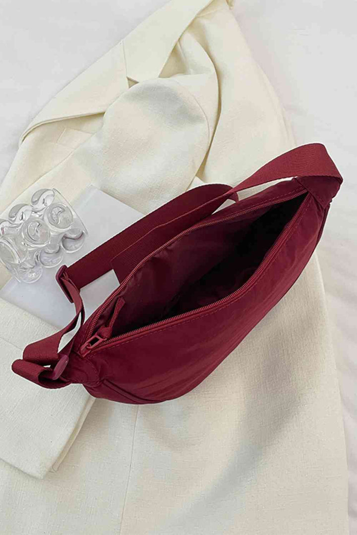 Solid Nylon Fanny Pack - Handbag - FITGGINS