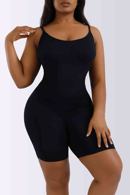 Spaghetti Strap Shaping Romper - Shapewear - FITGGINS