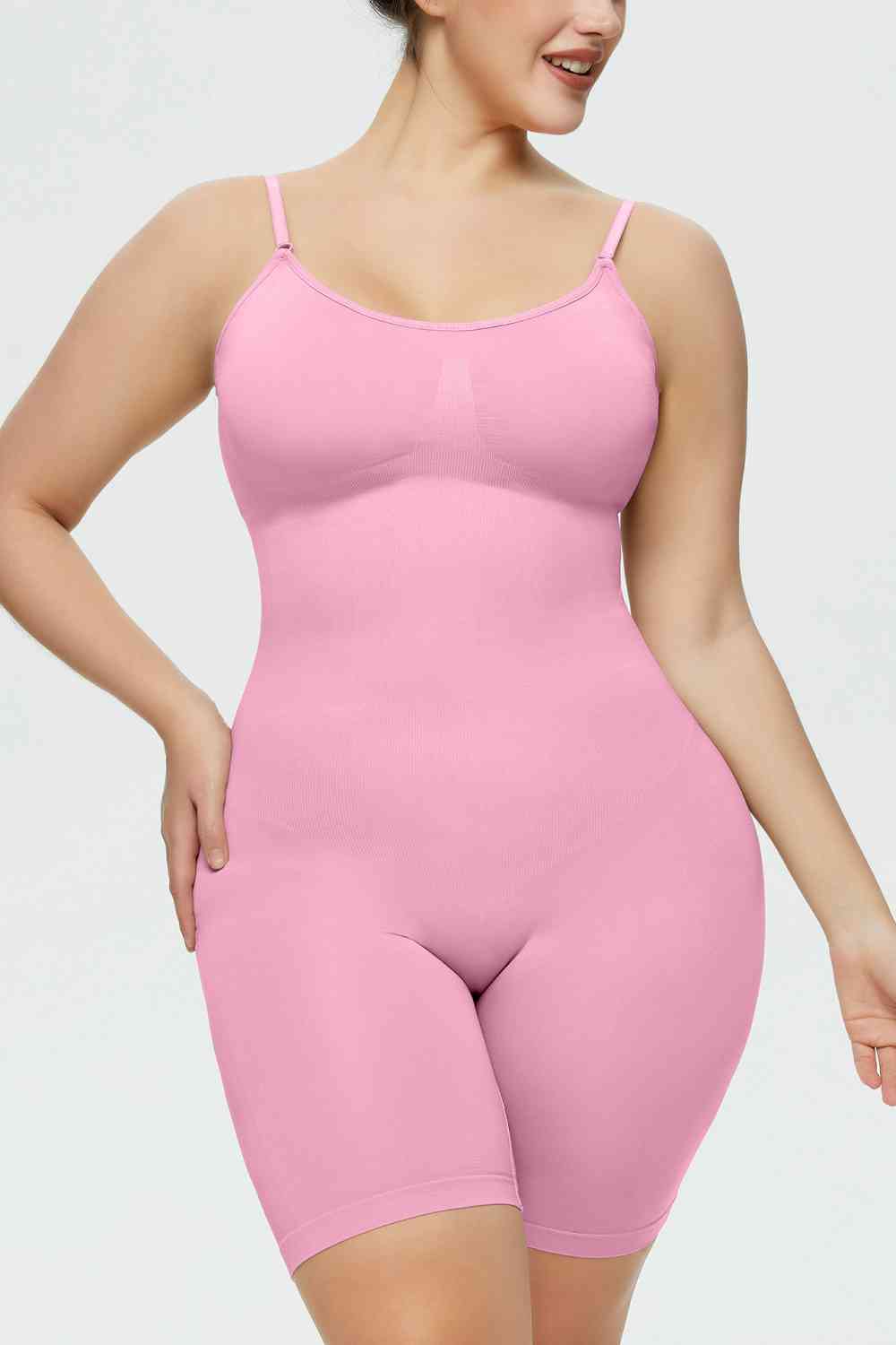 Spaghetti Strap Shaping Romper - Shapewear - FITGGINS