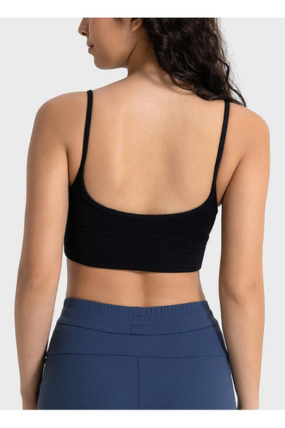 Spaghetti Strap Sport Bra - Sports Bras - FITGGINS