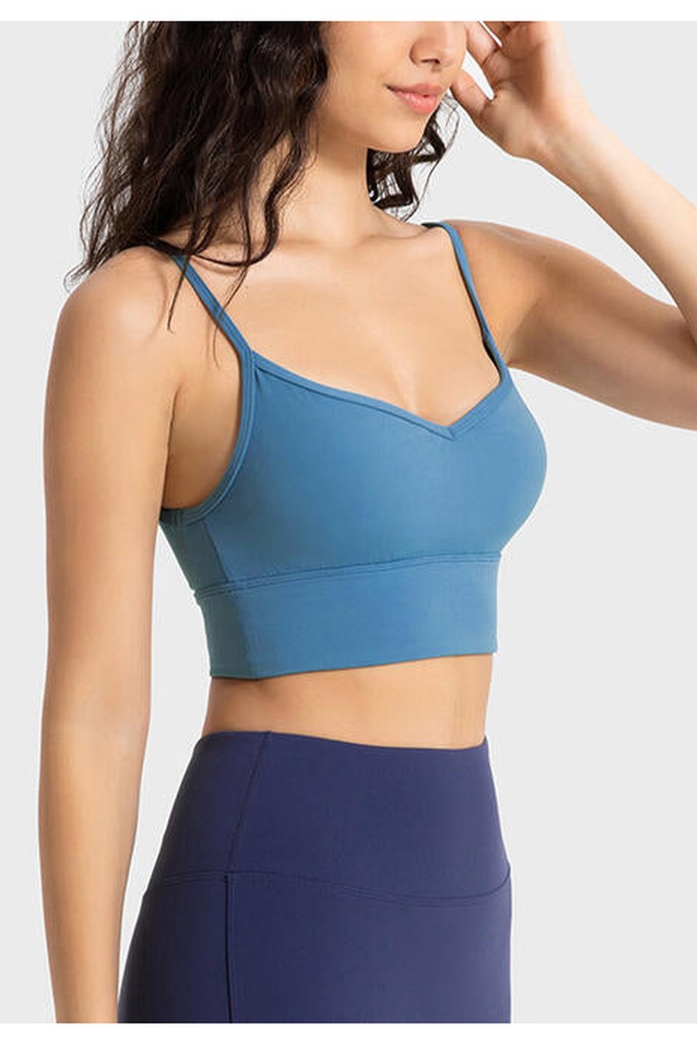 Spaghetti Strap Sport Bra - Sports Bras - FITGGINS