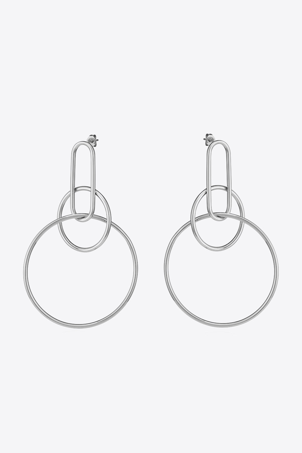 Speak For Yourself Link Hoop Earrings - Earrings - FITGGINS