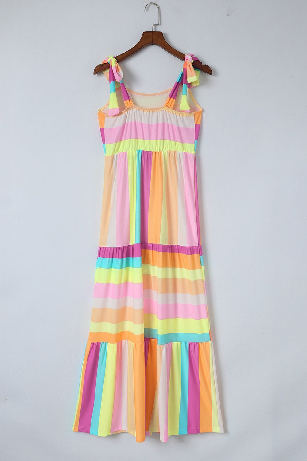 Striped Sleeveless Maxi Dress - Casual & Maxi Dresses - FITGGINS