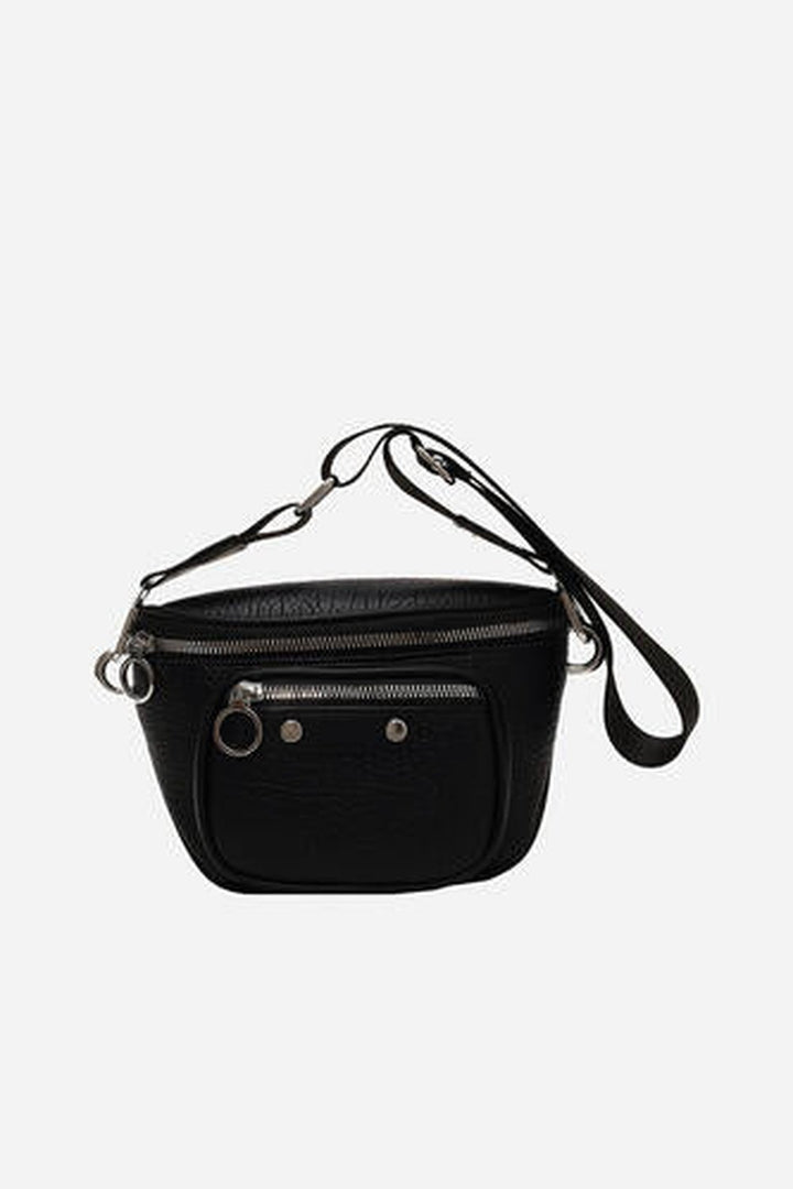 Texture PU Leather Crossbody Bag - Handbag - FITGGINS