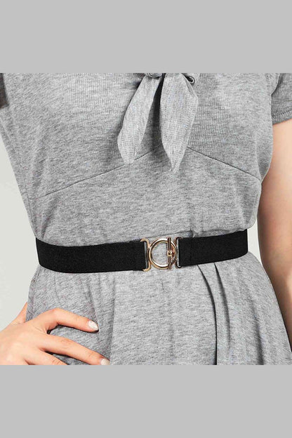 Toggle Clasp Elastic Belt - Belt - FITGGINS