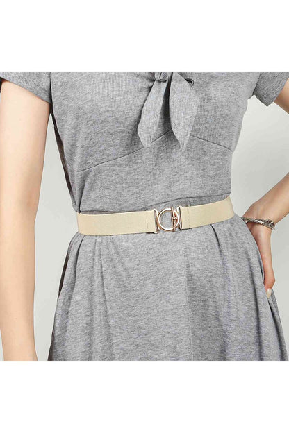 Toggle Clasp Elastic Belt - Belt - FITGGINS