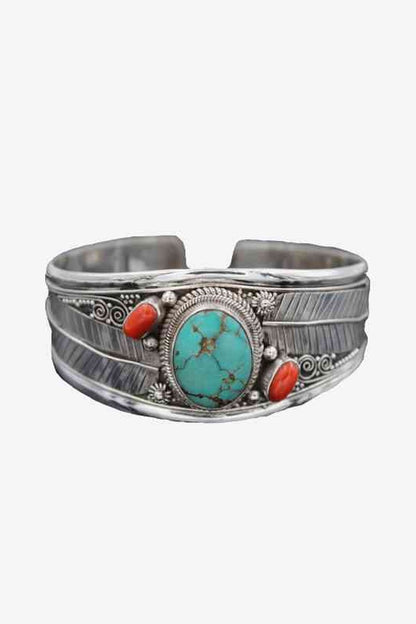 Turquoise Open Bracelet - Bracelets - FITGGINS