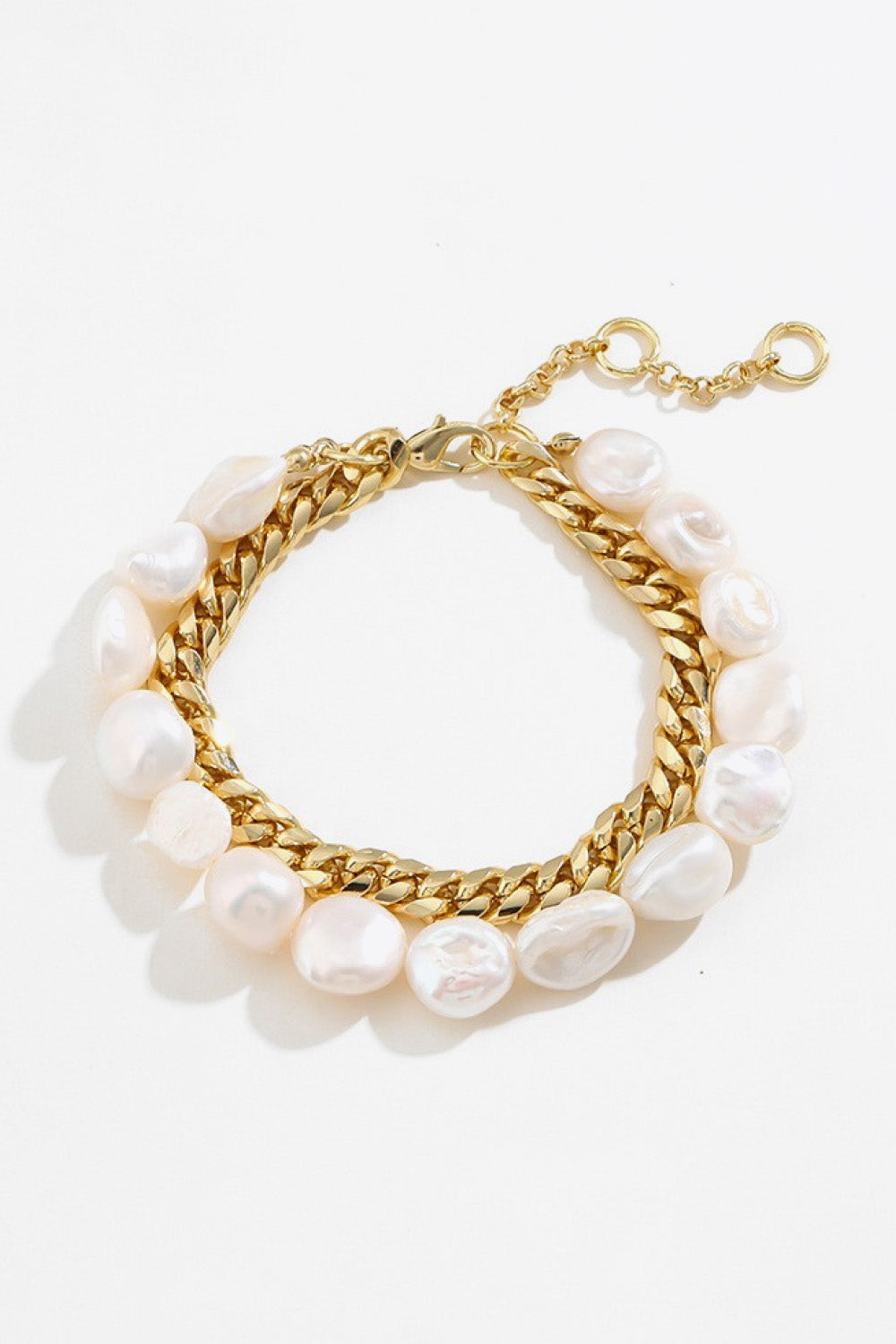 Two-Tone Double-Layered Bracelet - Bracelets - FITGGINS