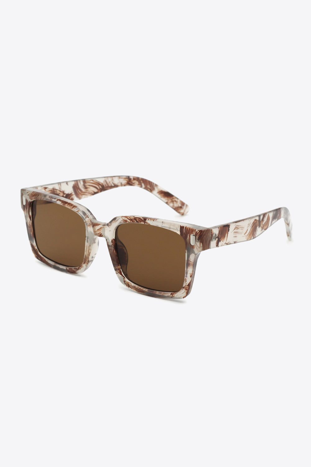 UV400 Polycarbonate Square Sunglasses - Sunglasses - FITGGINS