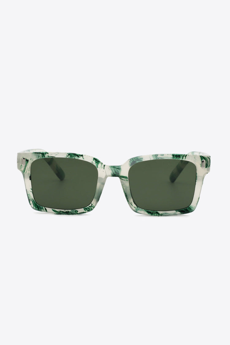 UV400 Polycarbonate Square Sunglasses - Sunglasses - FITGGINS