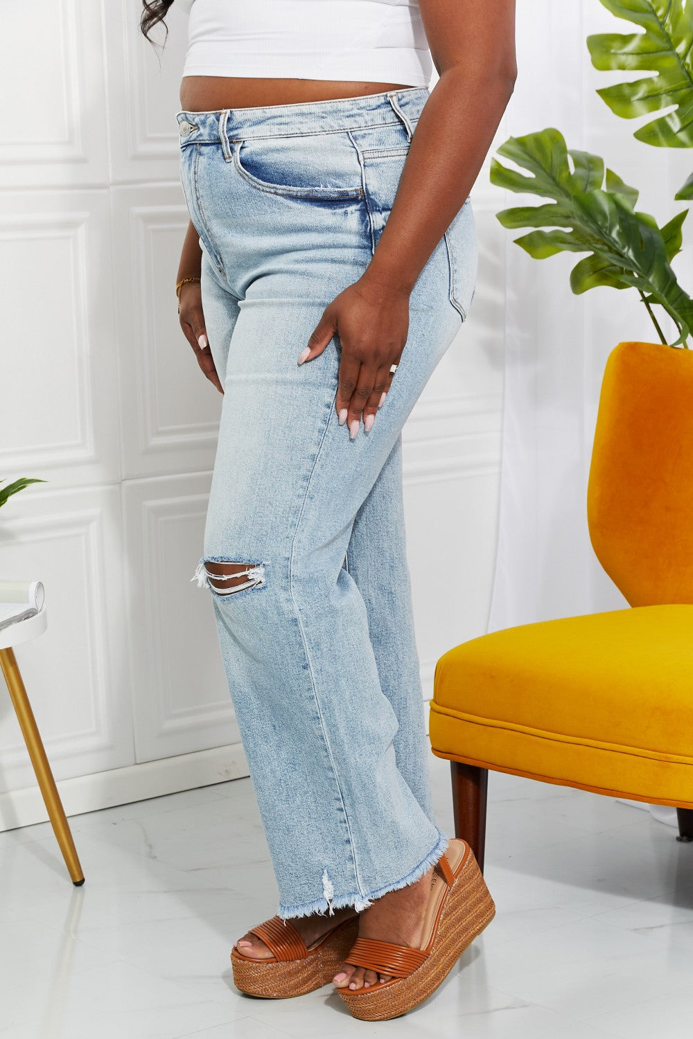 Vervet by Flying Monkey Full Size Allie 90's Dad Jean - Jeans - FITGGINS