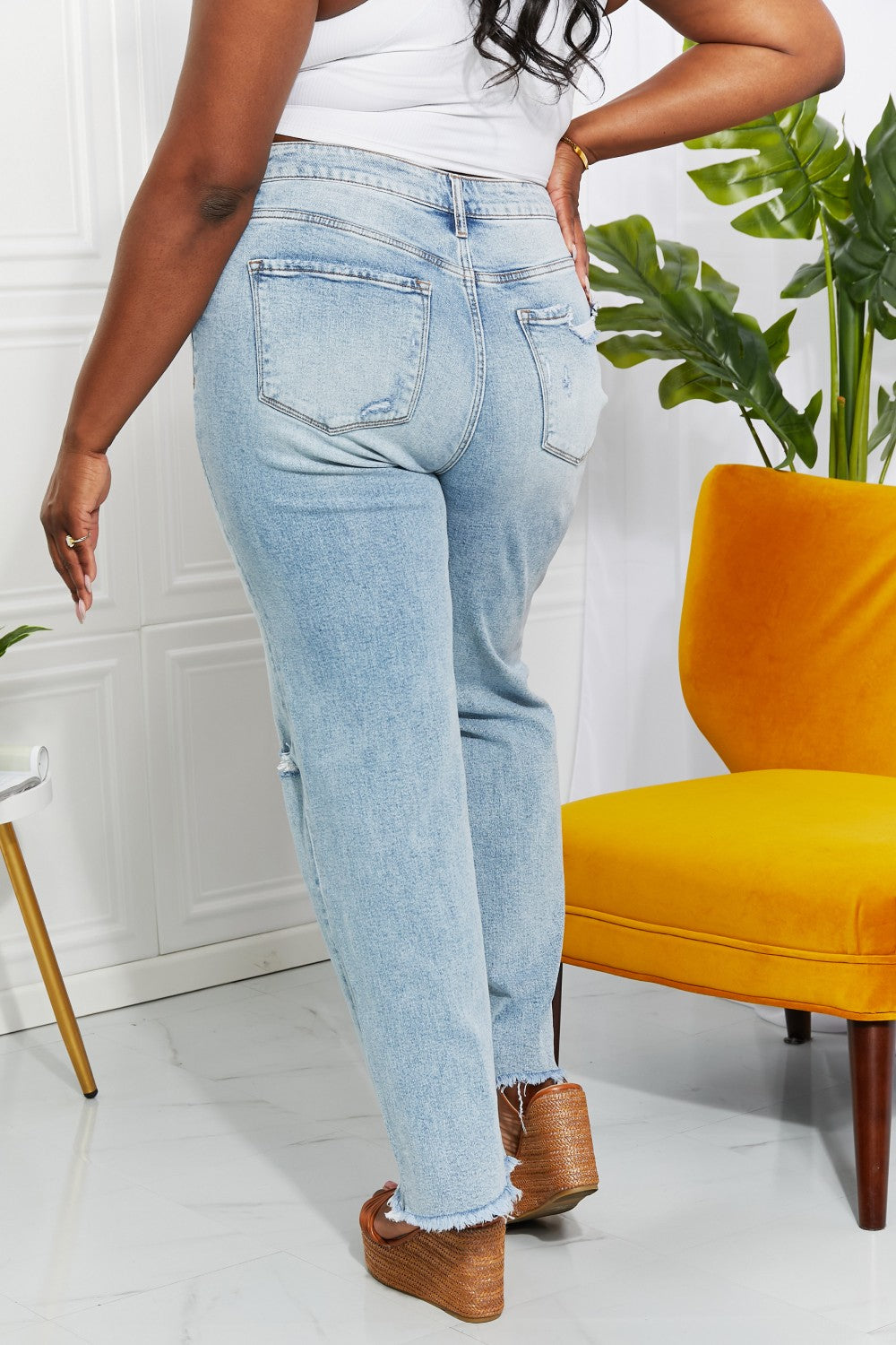 Vervet by Flying Monkey Full Size Allie 90's Dad Jean - Jeans - FITGGINS