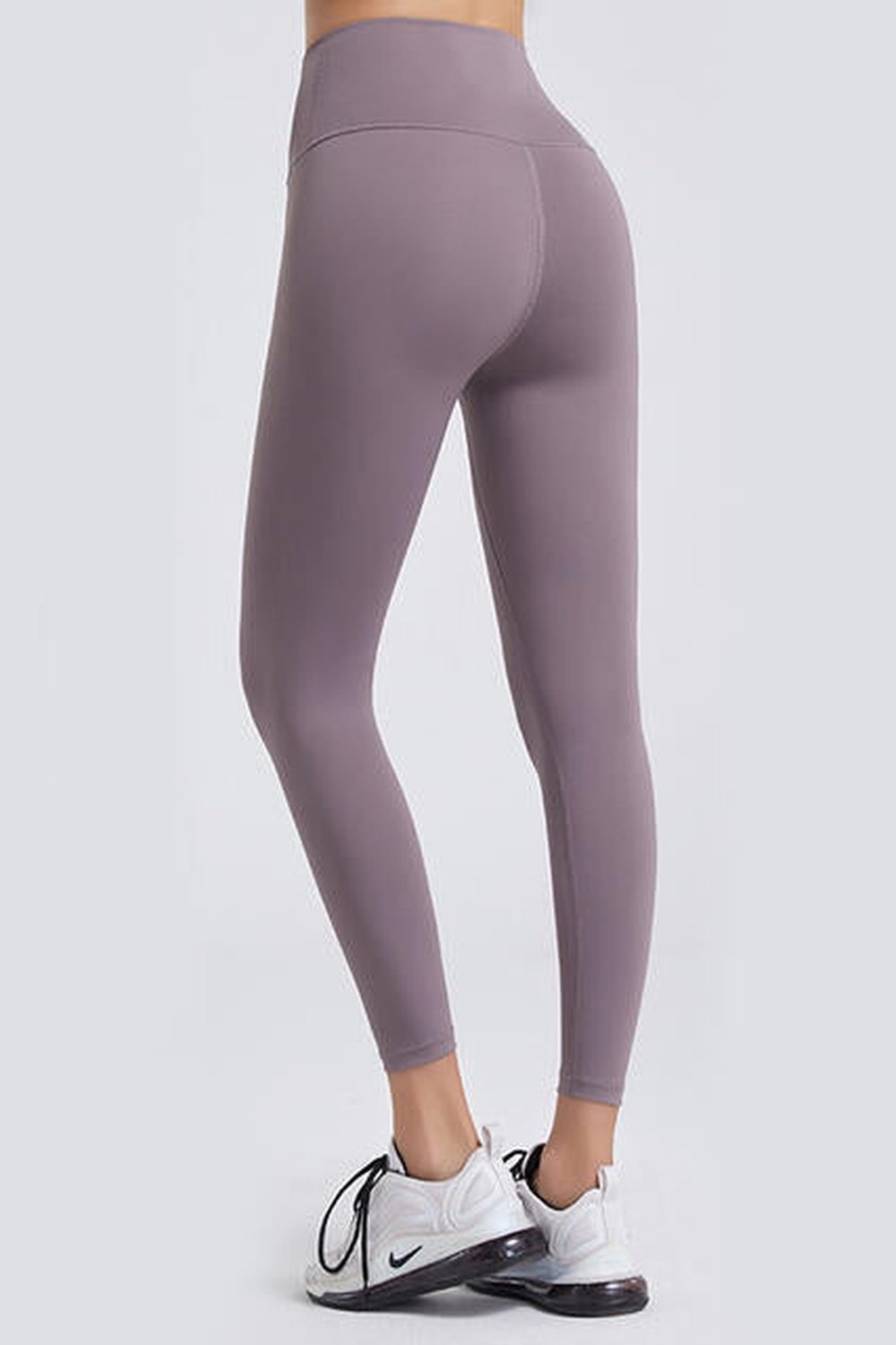 Wide Waistband Sports Leggings - Leggings - FITGGINS