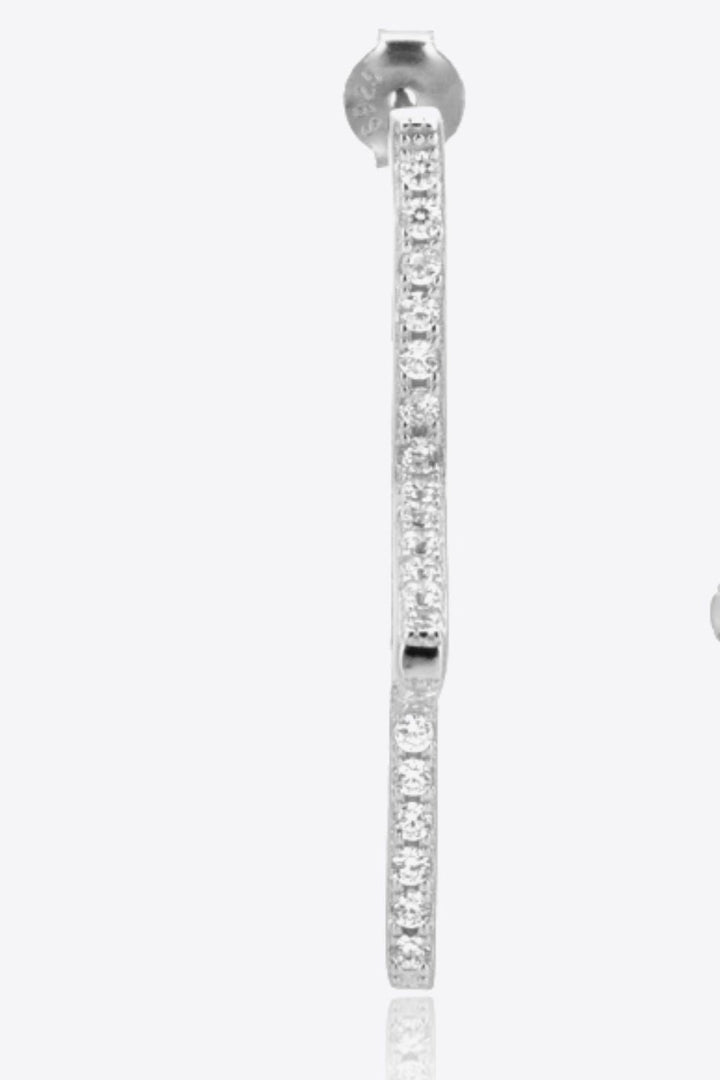 Zircon Star 925 Sterling Silver Earrings - Earrings - FITGGINS