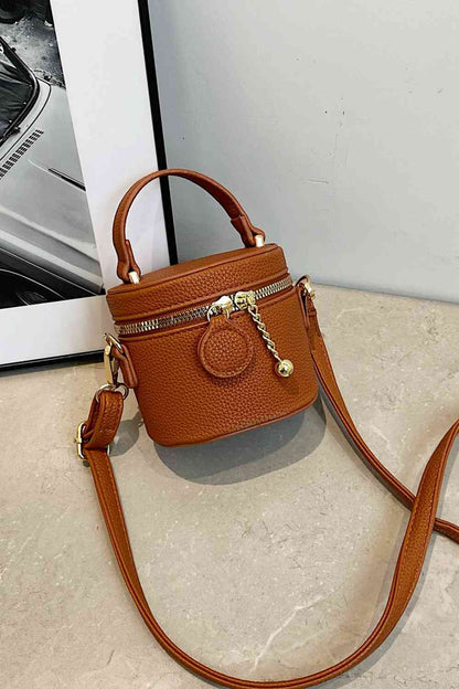 PU Leather Crossbody Bag - Handbag - FITGGINS