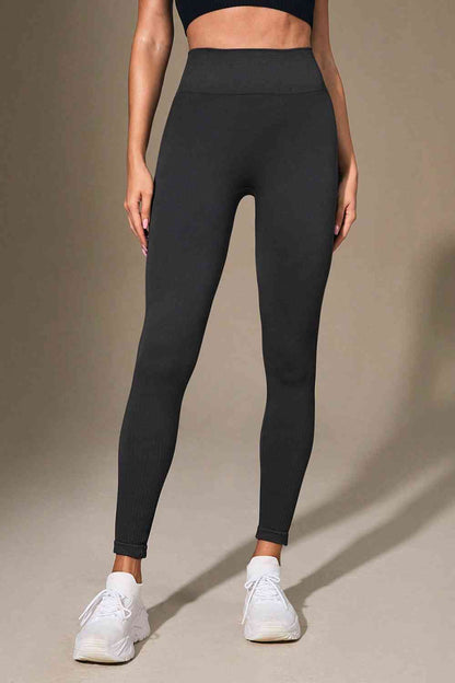 Wide Waistband Sports Leggings for Women